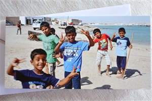 Faltkarte Kinder, Oman